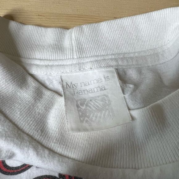 VTG Panama Christmas T Shirt Large - Picture 5 of 5